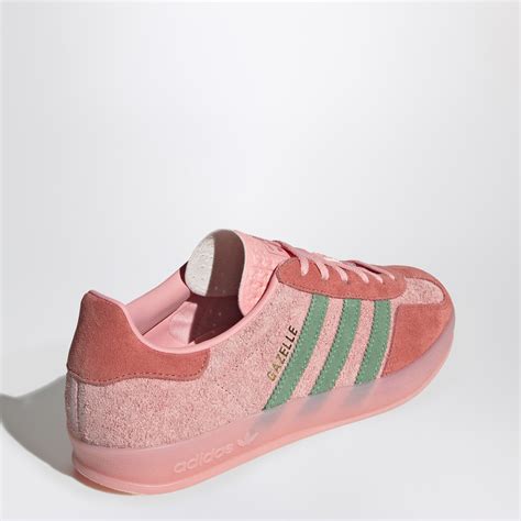 gazelle adidas rosa grün